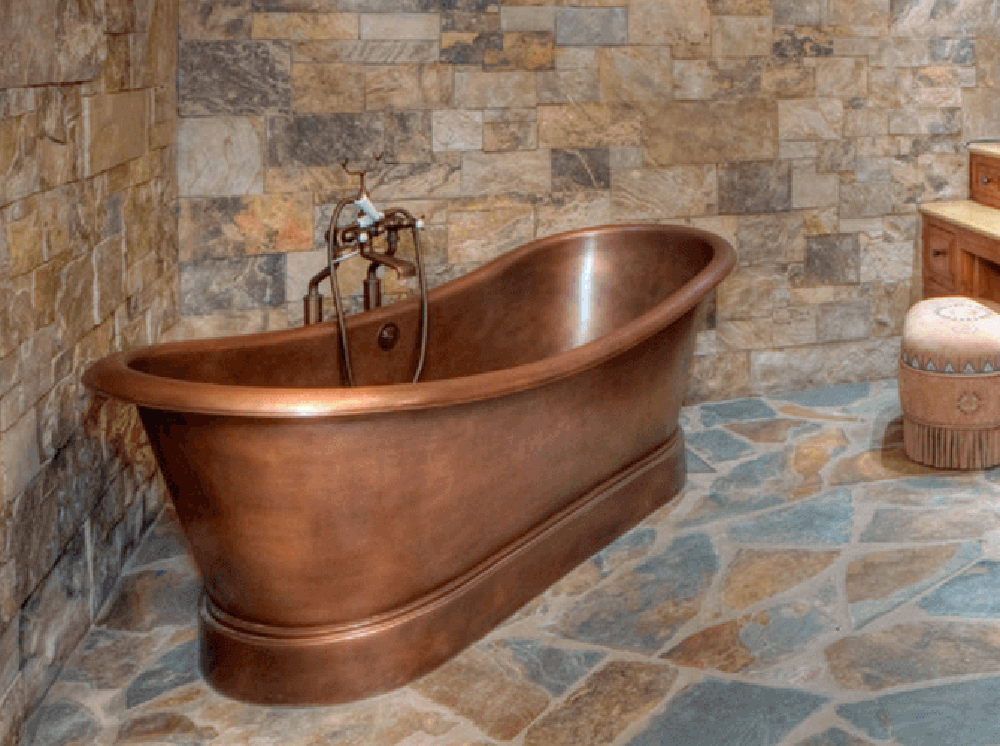 Copper Bathtub 