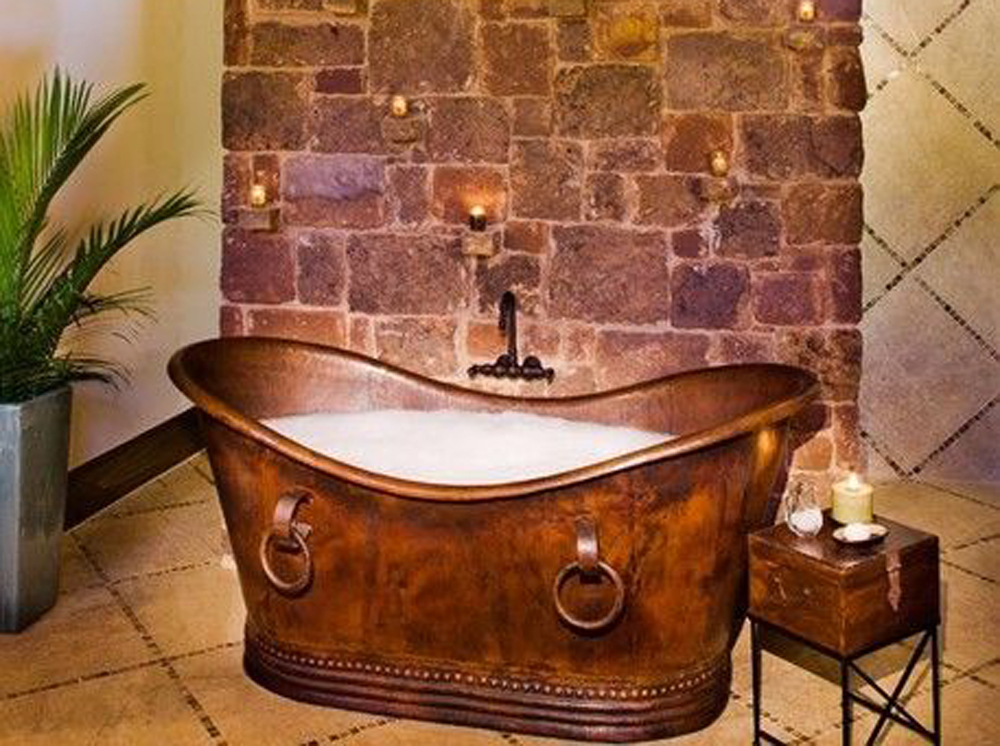 Copper Bathtub 