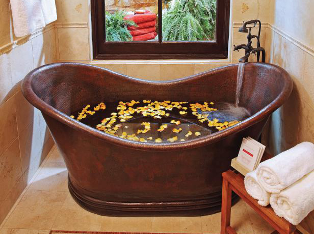 Copper Bathtub 