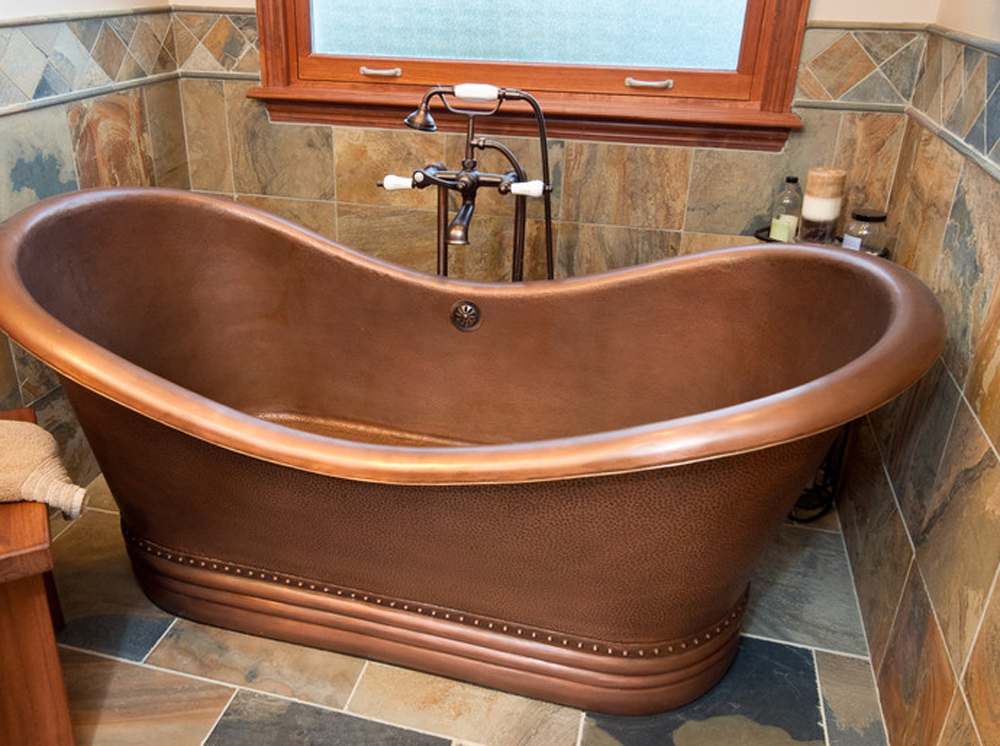 Copper Bathtub 